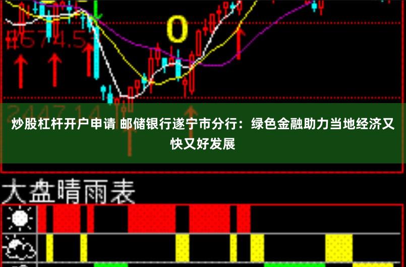 炒股杠杆开户申请 邮储银行遂宁市分行：绿色金融助力当地经济又快又好发展